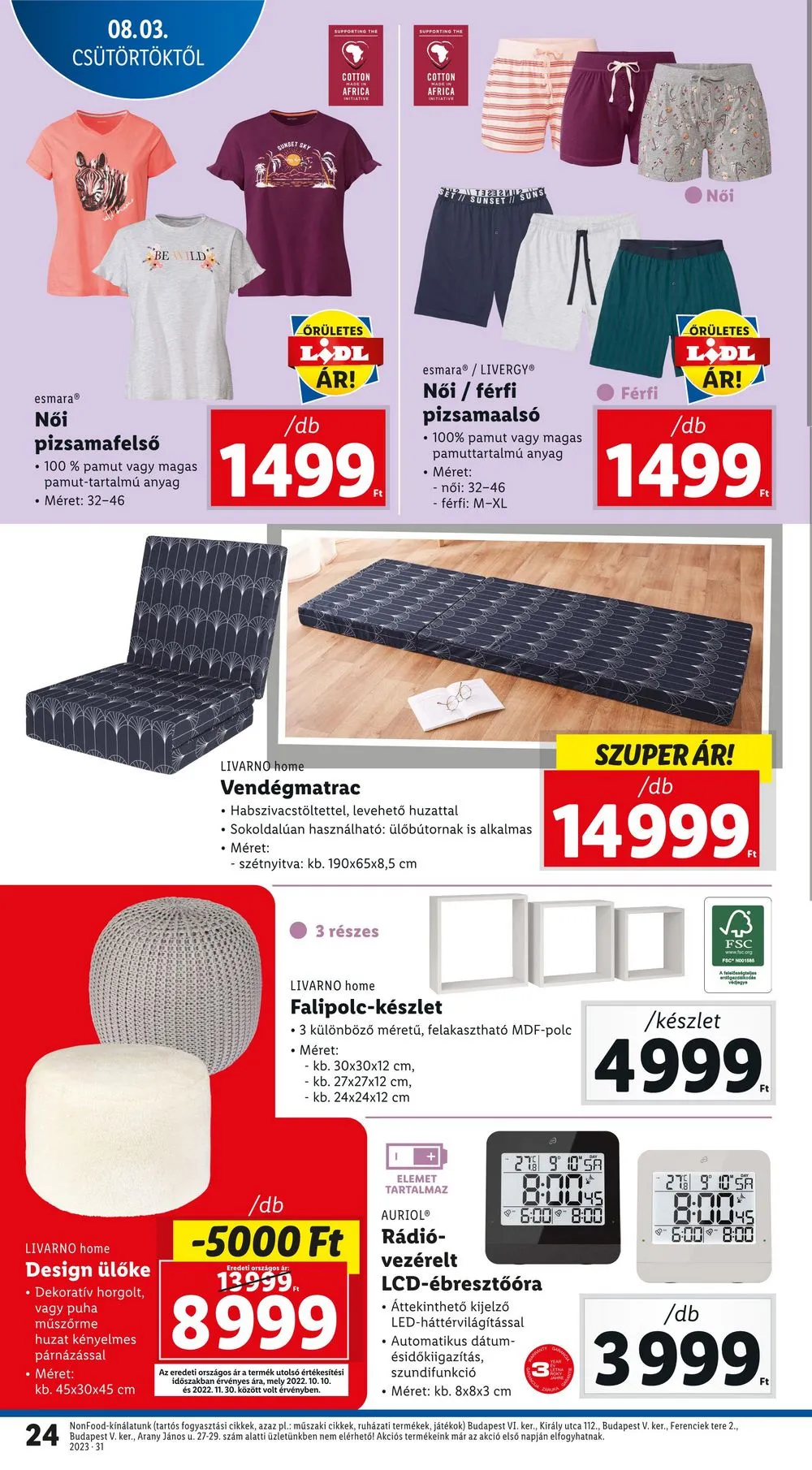 Lidl akciós újság 08.03–08.09 – 24. oldal