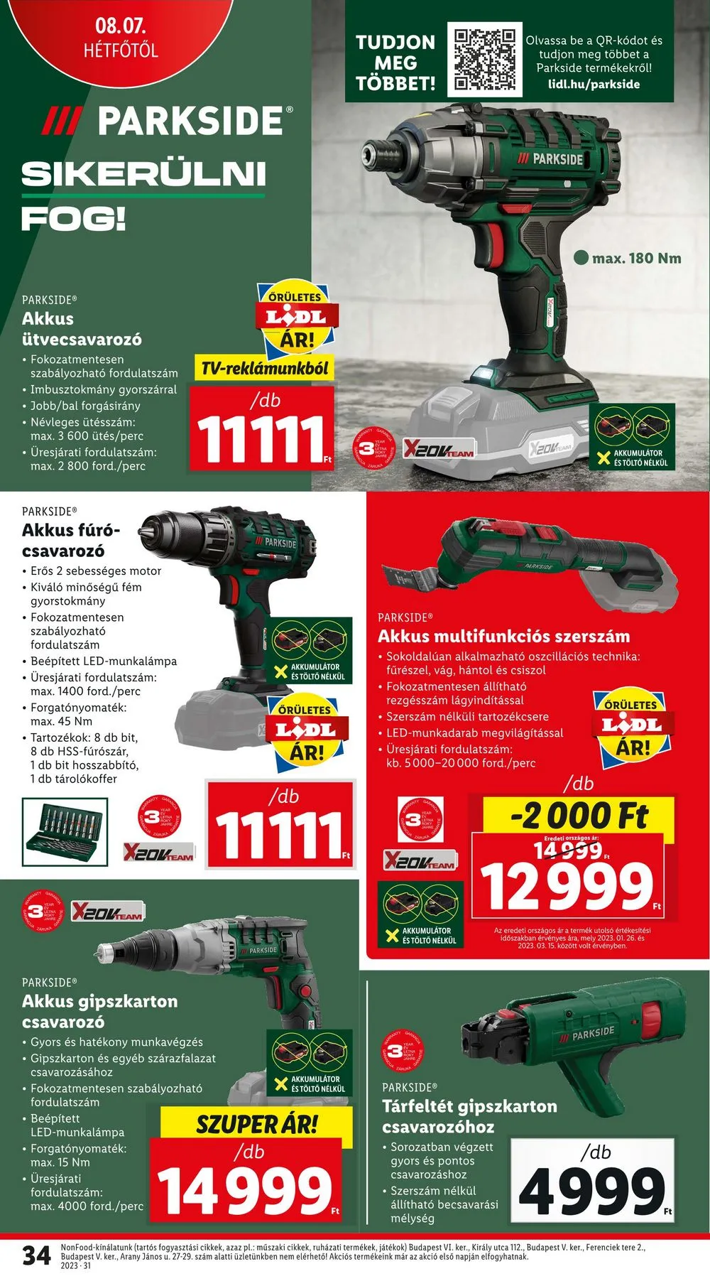 Lidl akciós újság 08.03–08.09 – 34. oldal