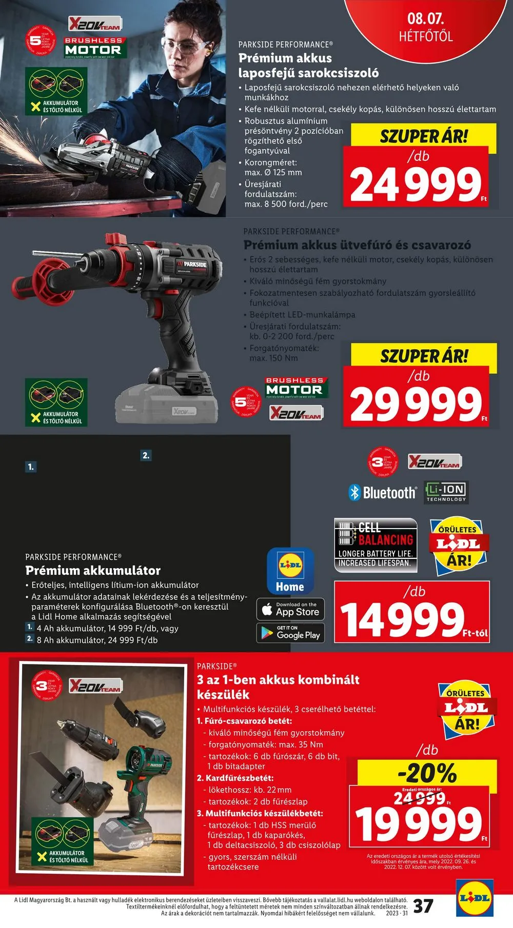 Lidl akciós újság 08.03–08.09 – 37. oldal