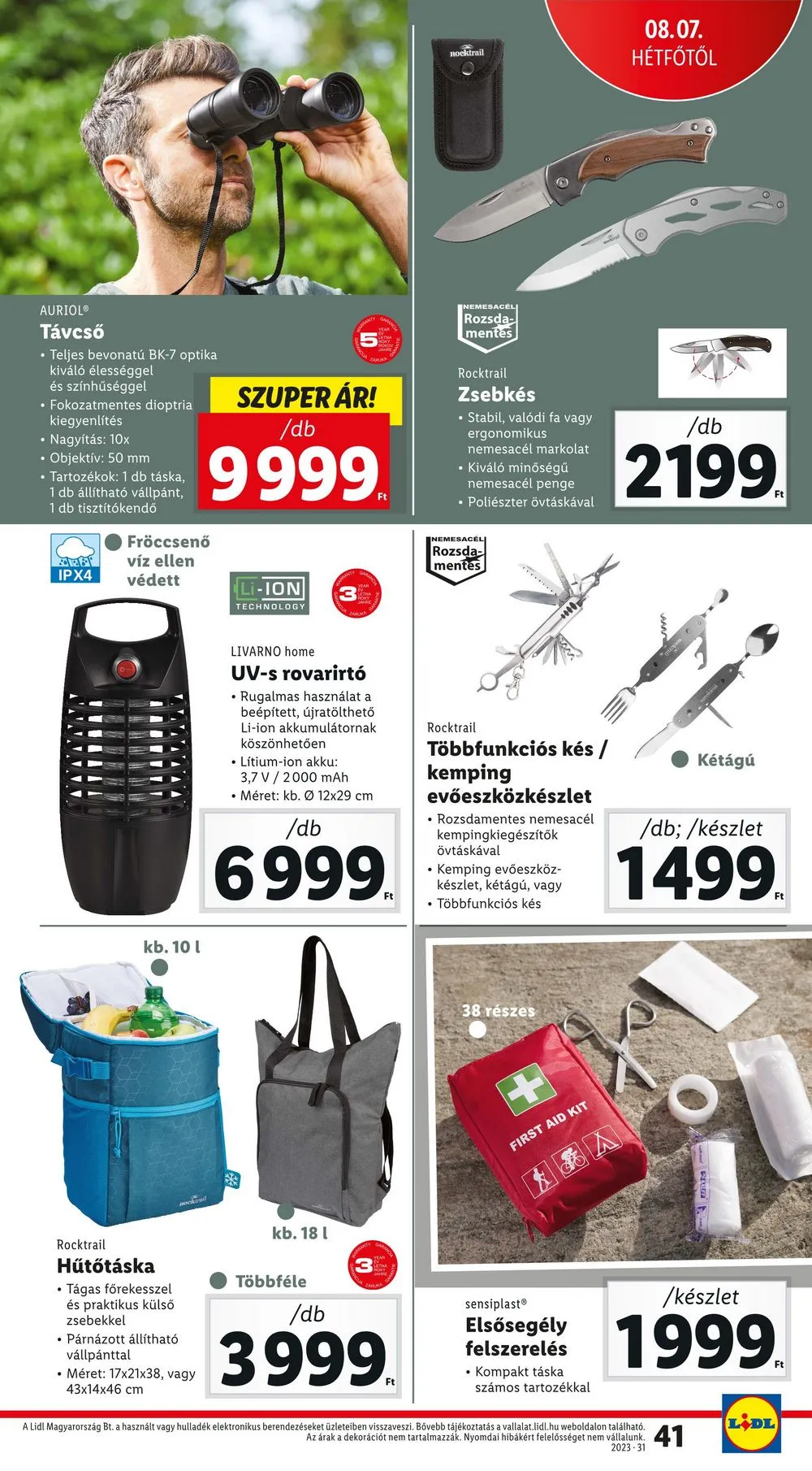 Lidl akciós újság 08.03–08.09 – 41. oldal