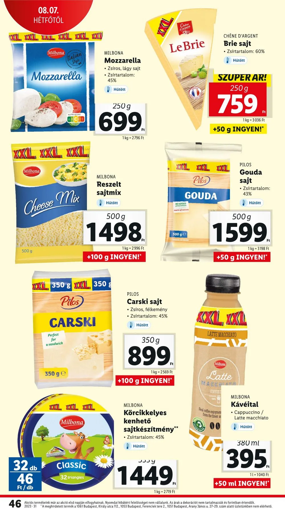 Lidl akciós újság 08.03–08.09 – 46. oldal