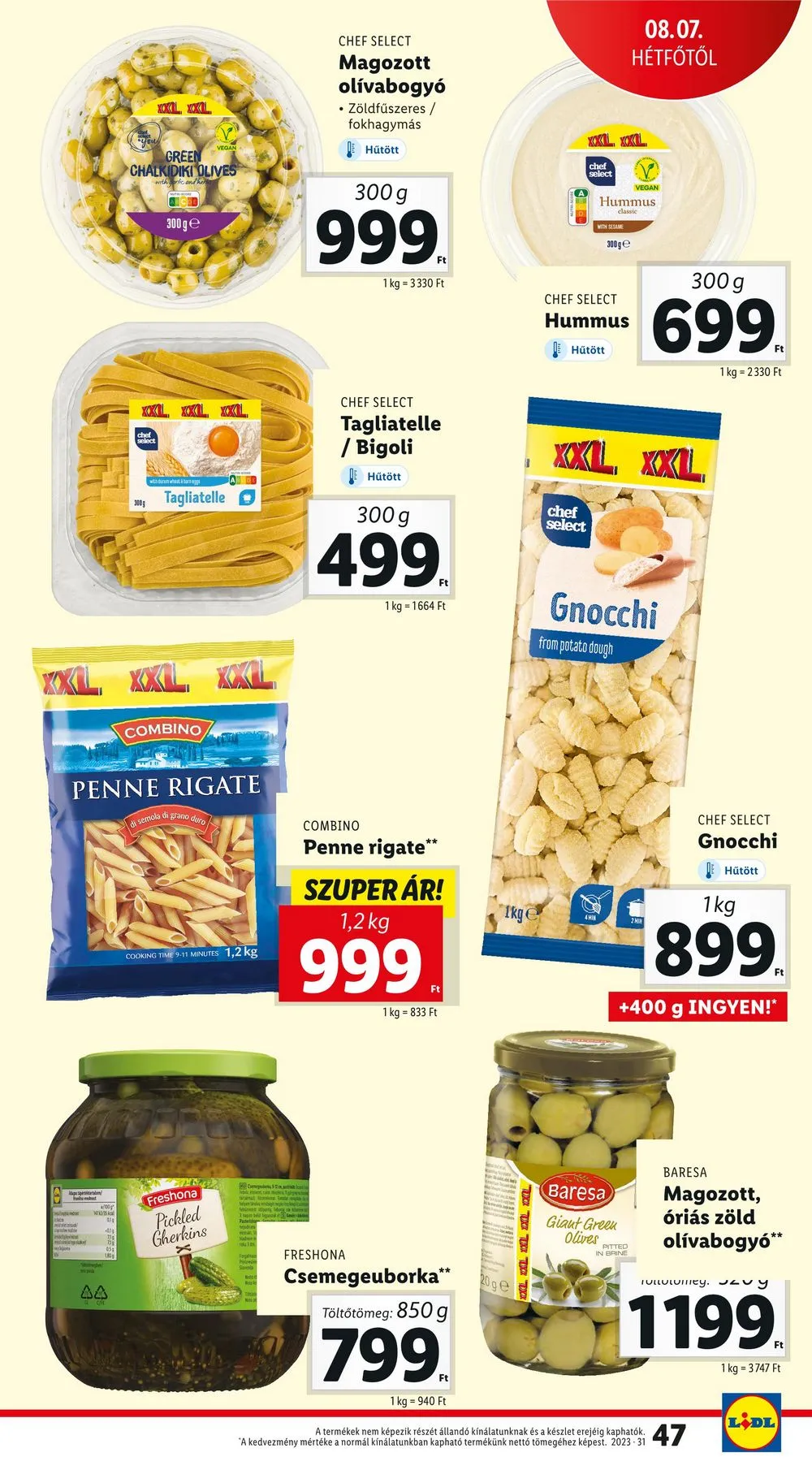 Lidl akciós újság 08.03–08.09 – 47. oldal