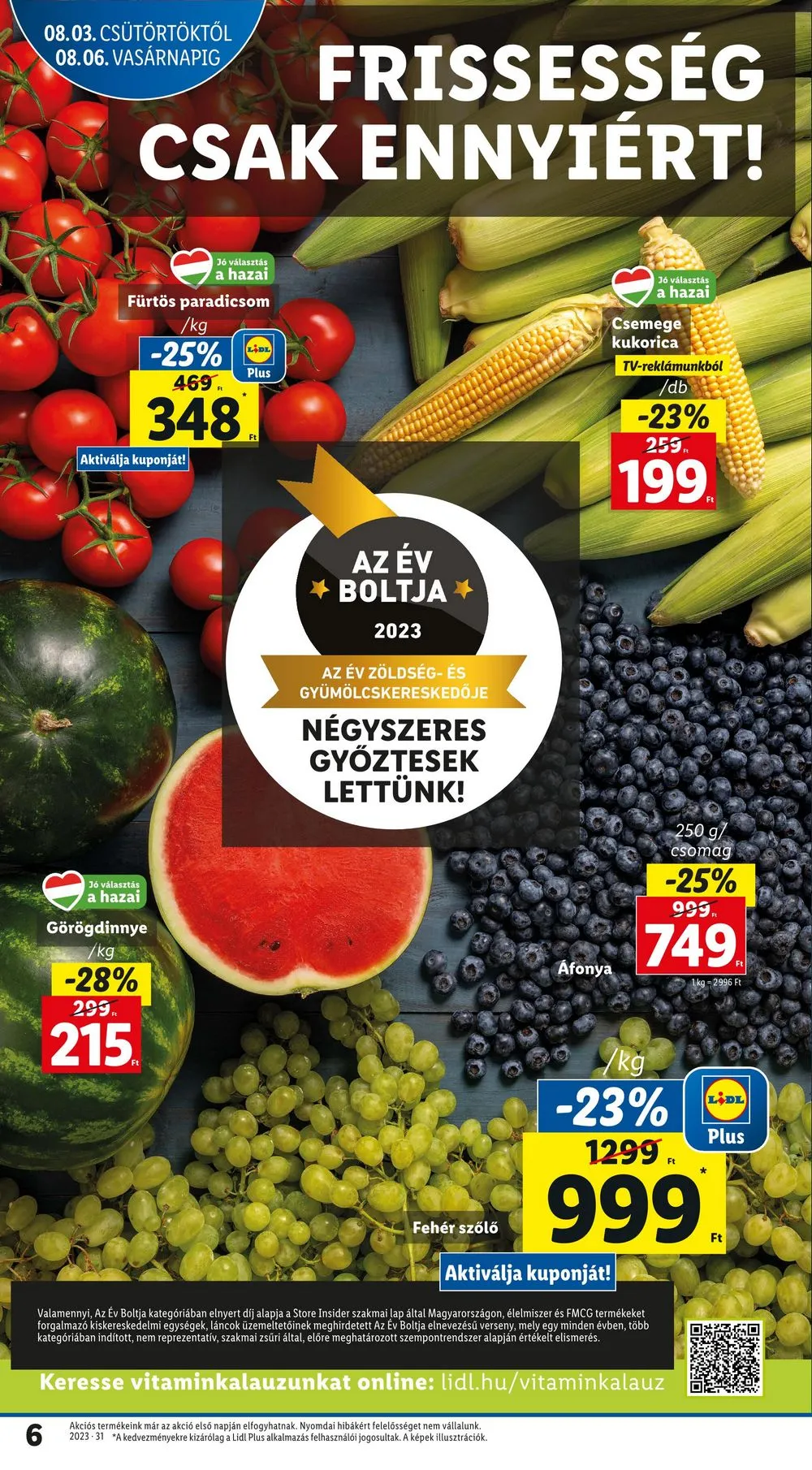 Lidl akciós újság 08.03–08.09 – 6. oldal