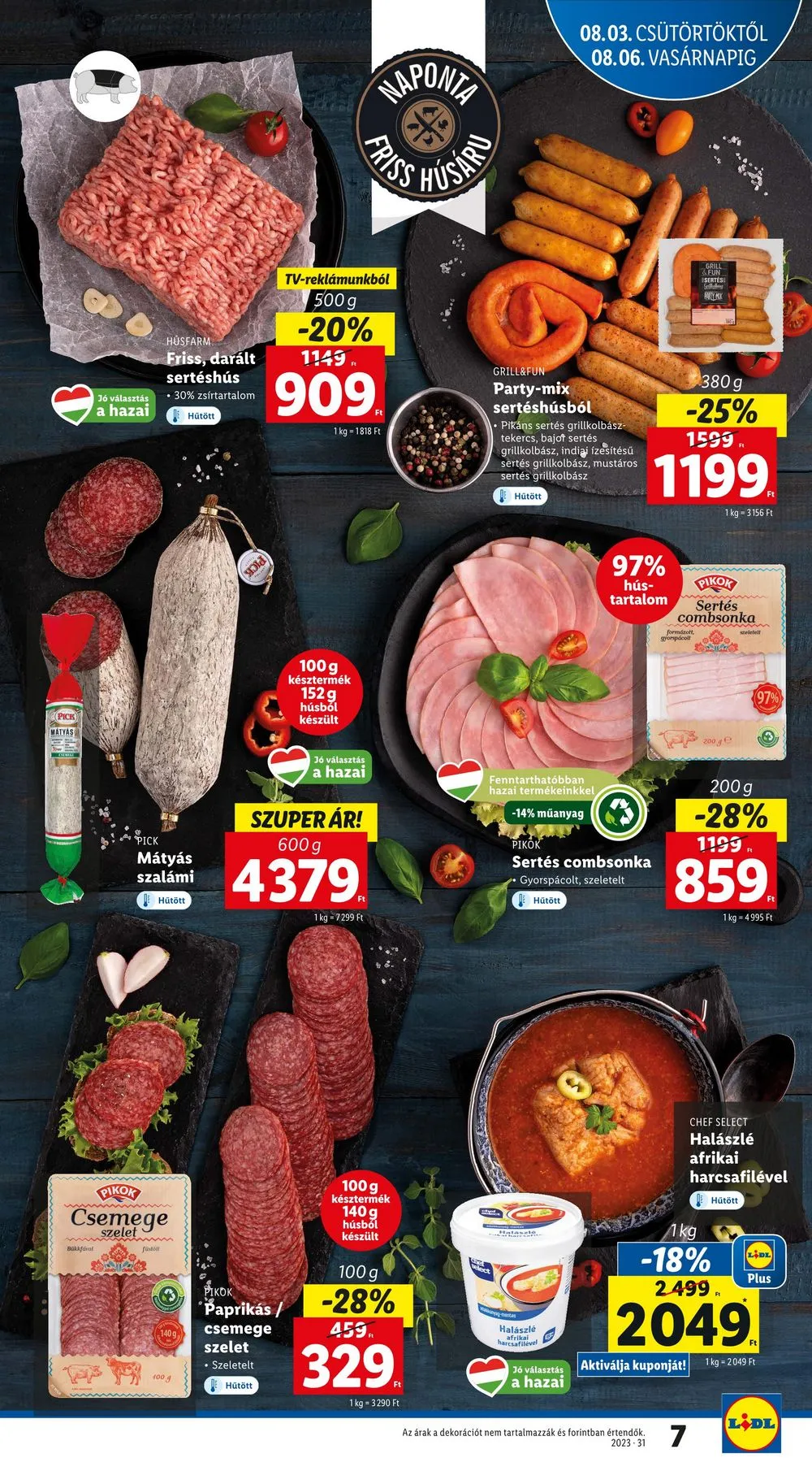 Lidl akciós újság 08.03–08.09 – 7. oldal