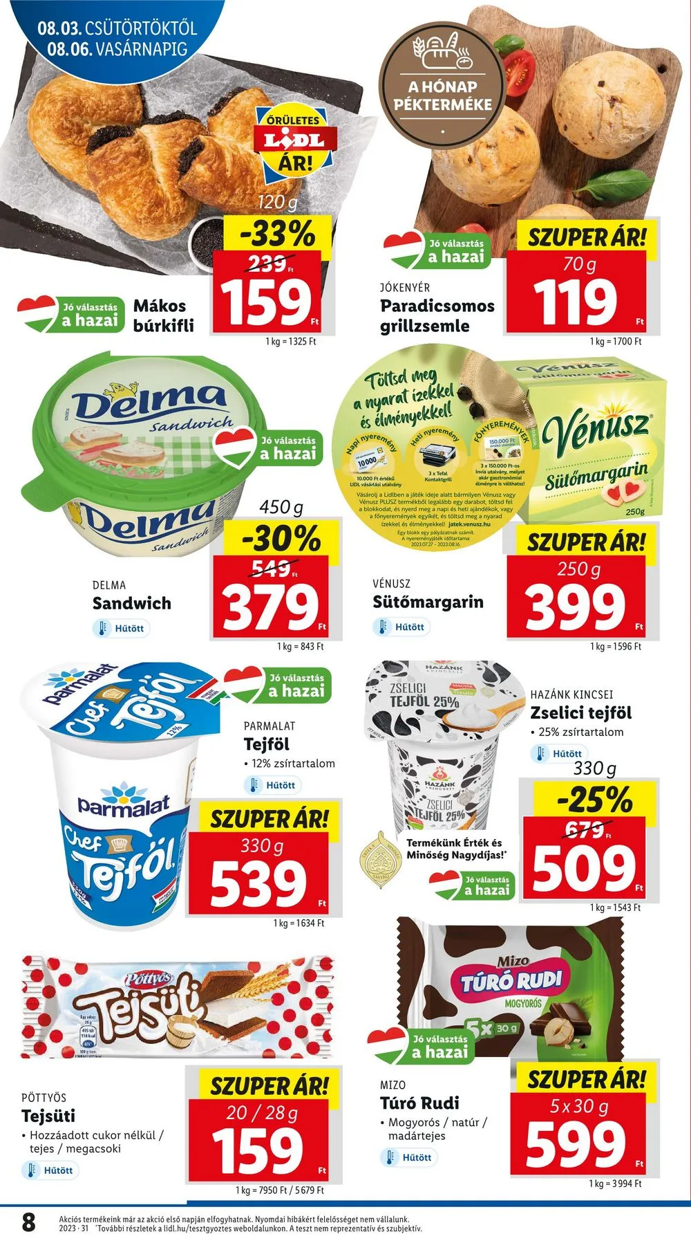 Lidl akciós újság 08.03–08.09 – 8. oldal