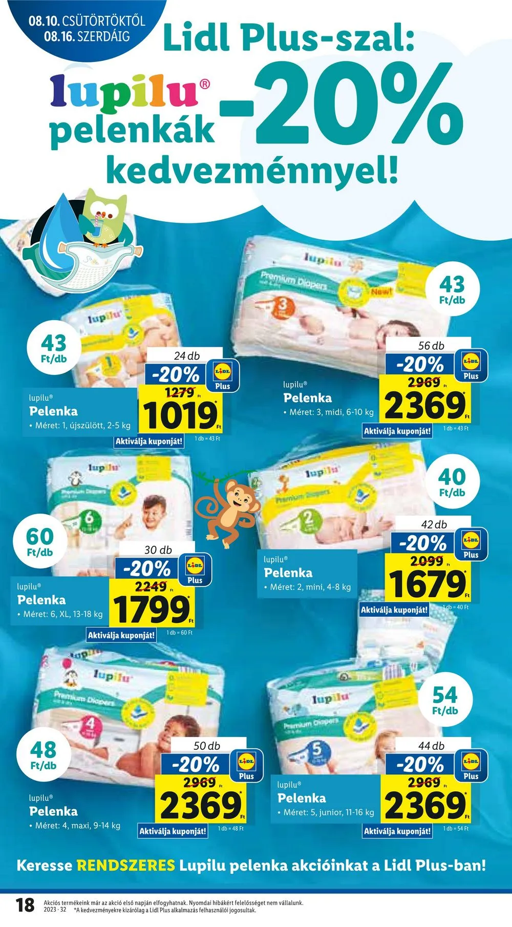 Lidl akciós újság 08.10–08.16 – 18. oldal