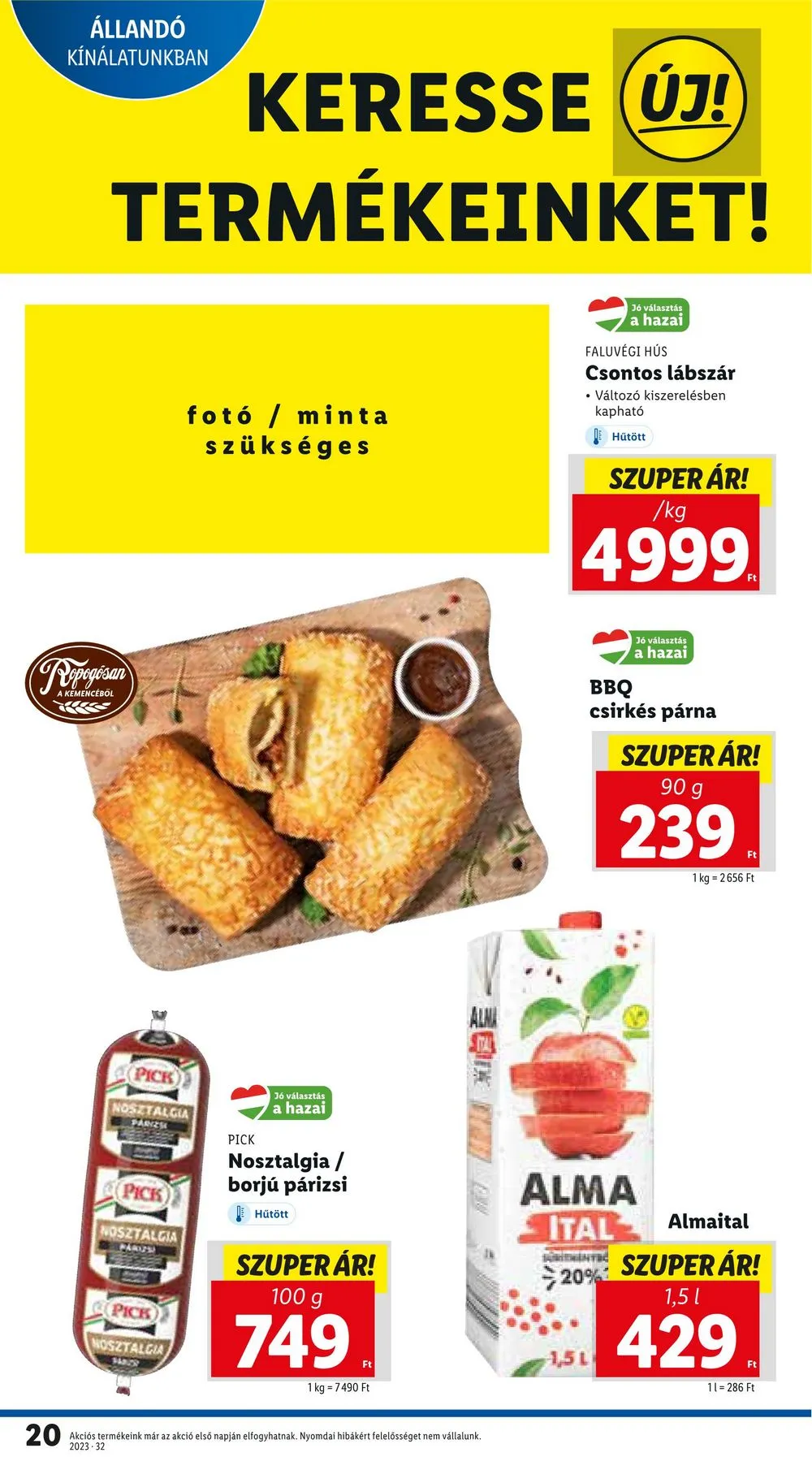 Lidl akciós újság 08.10–08.16 – 20. oldal