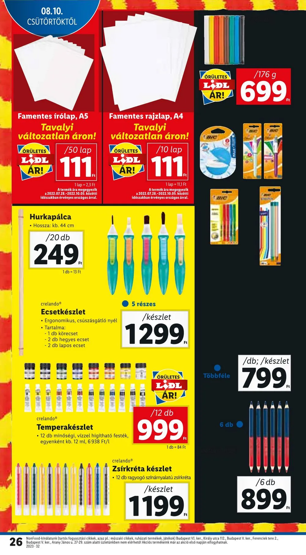 Lidl akciós újság 08.10–08.16 – 26. oldal