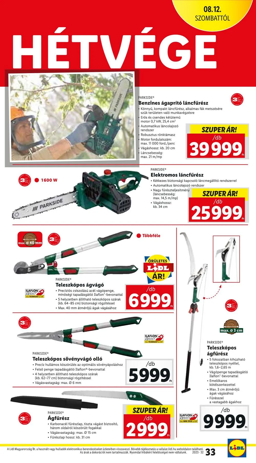 Lidl akciós újság 08.10–08.16 – 33. oldal
