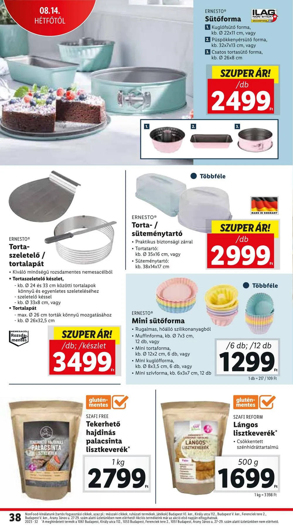 Lidl akciós újság 08.10–08.16 – 38. oldal