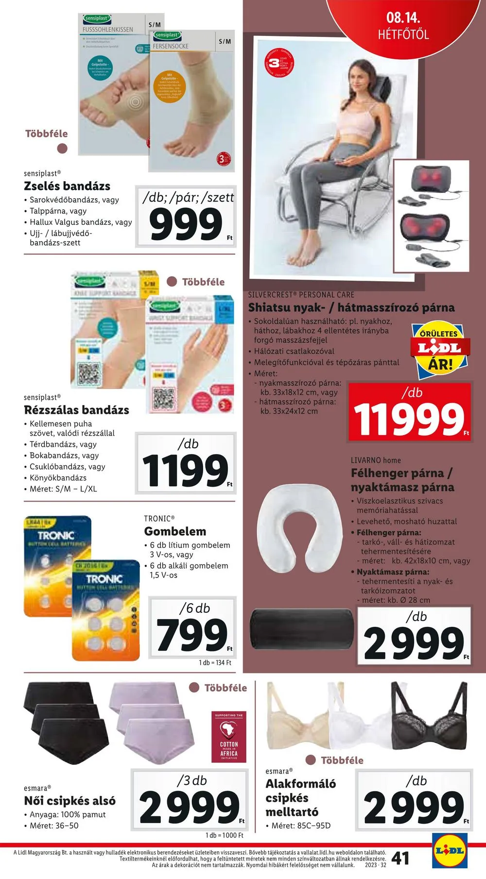 Lidl akciós újság 08.10–08.16 – 41. oldal