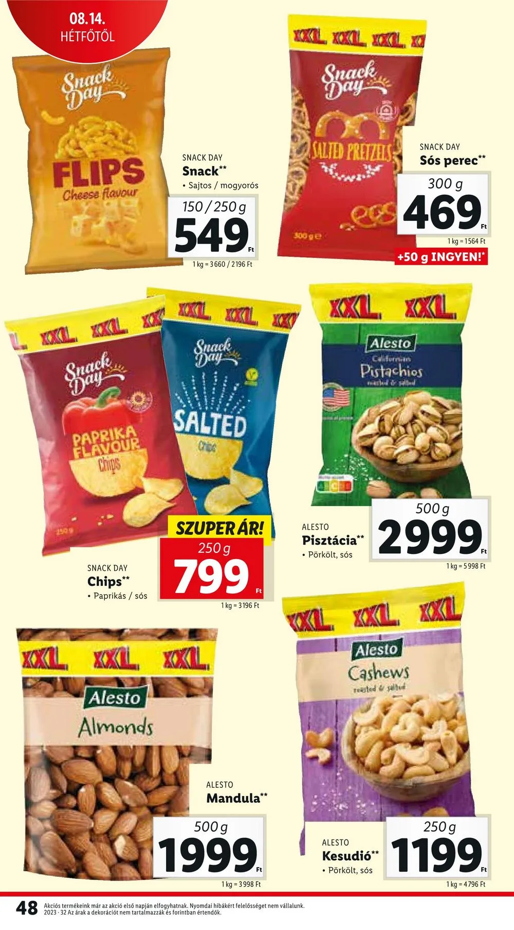 Lidl akciós újság 08.10–08.16 – 48. oldal