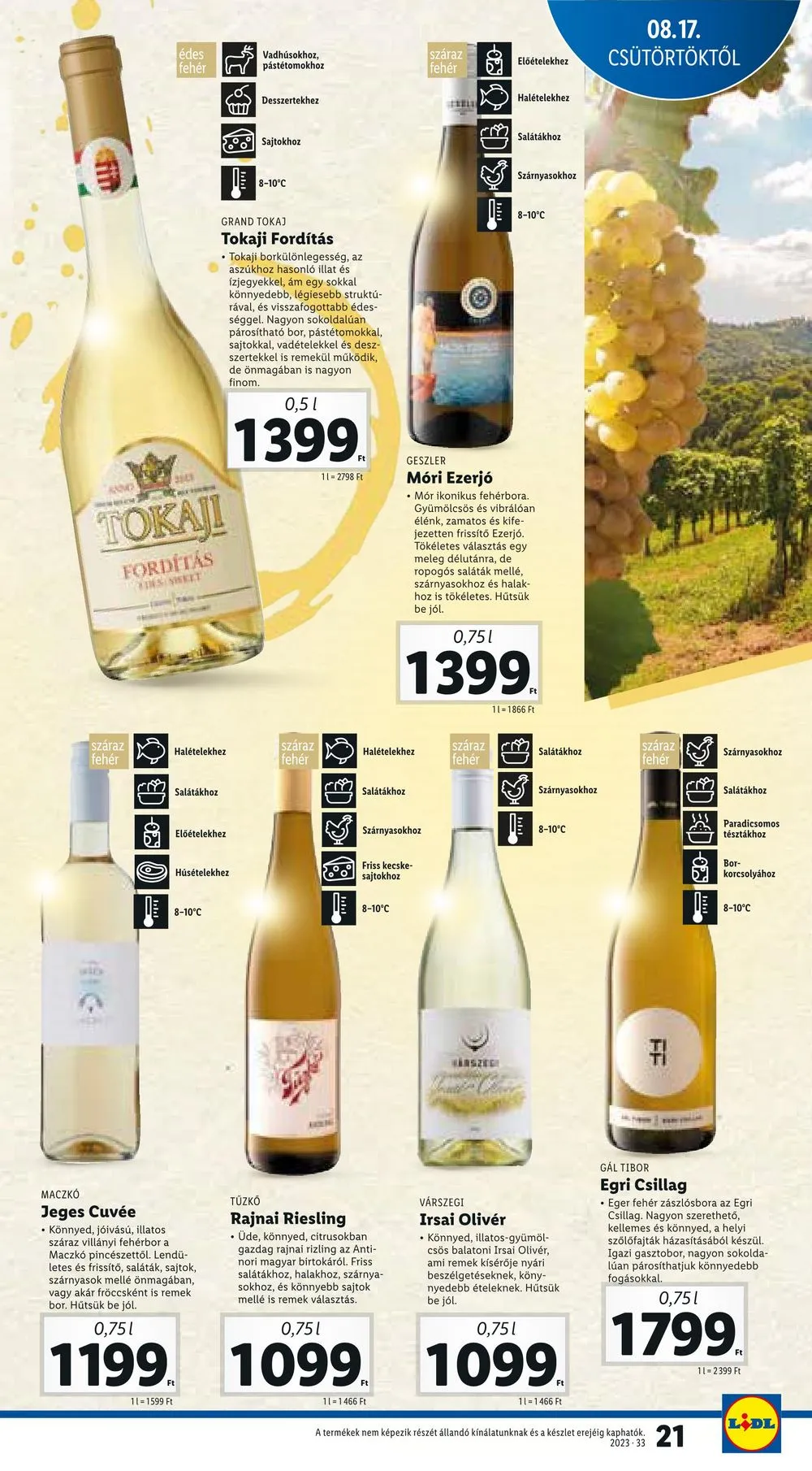 Lidl akciós újság 08.17–08.23 – 21. oldal