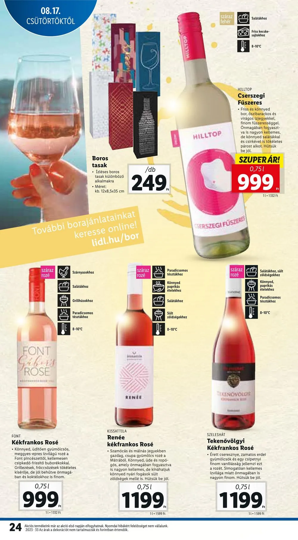 Lidl akciós újság 08.17–08.23 – 24. oldal