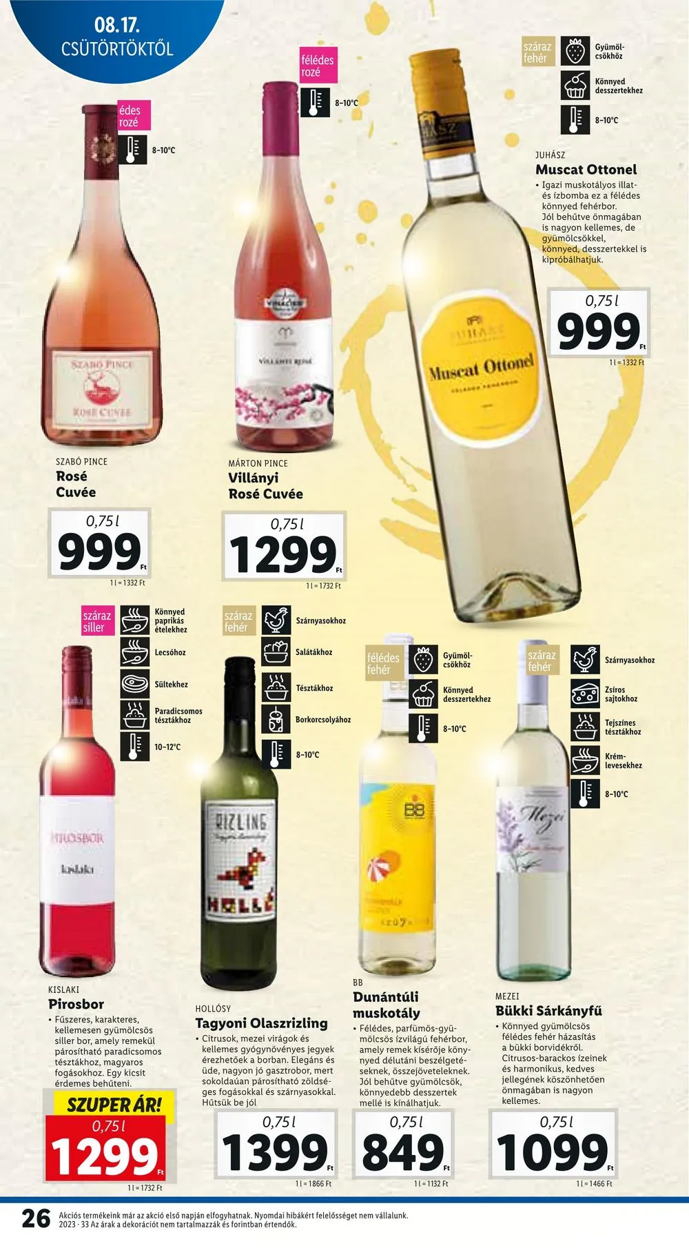Lidl akciós újság 08.17–08.23 – 26. oldal