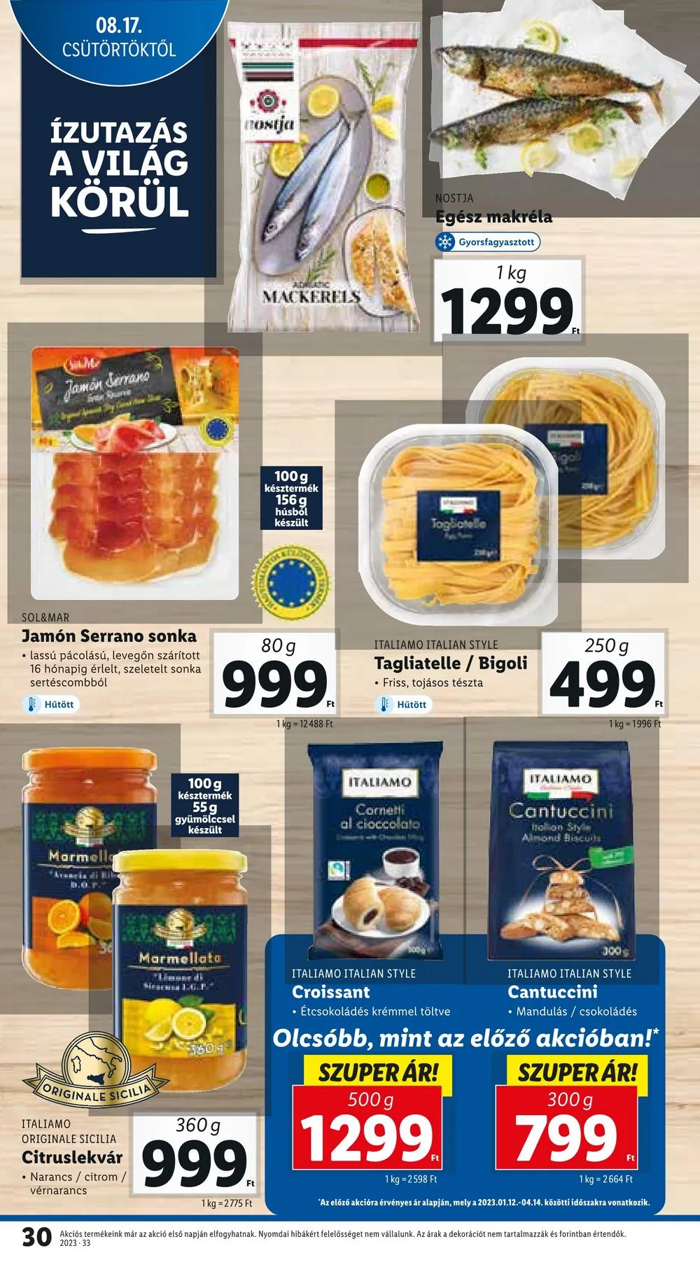 Lidl akciós újság 08.17–08.23 – 30. oldal
