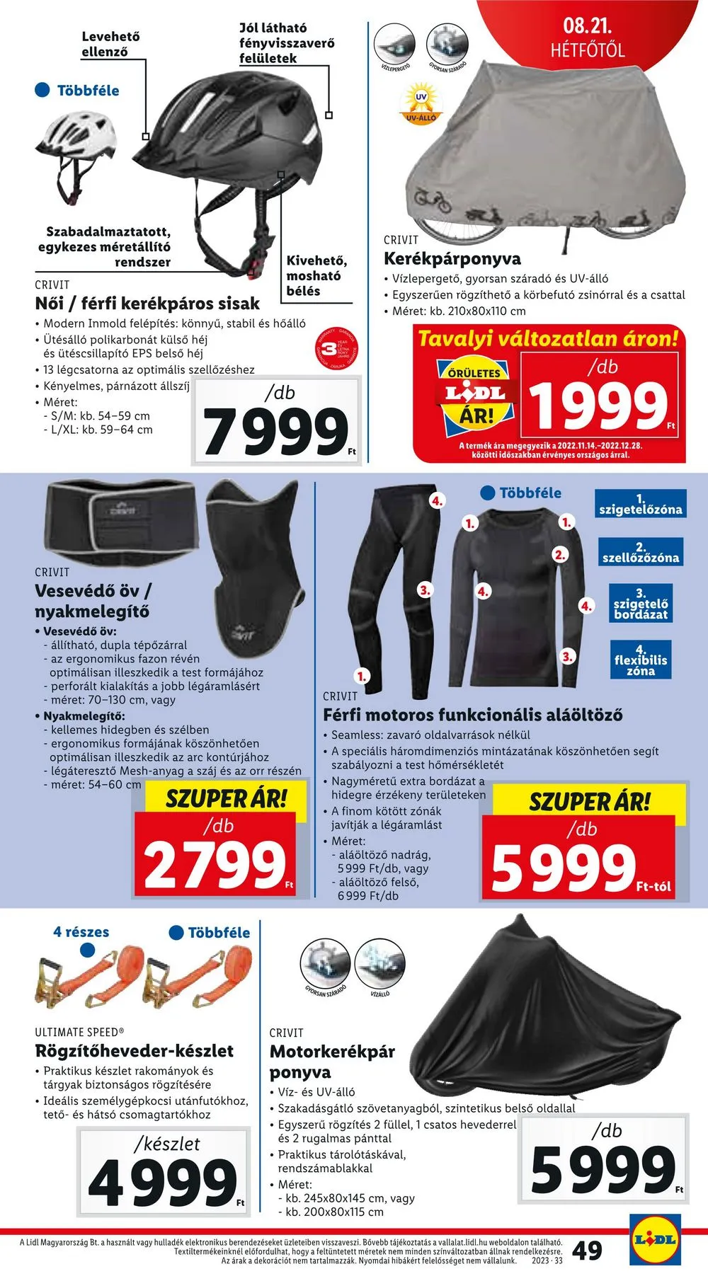 Lidl akciós újság 08.17–08.23 – 49. oldal