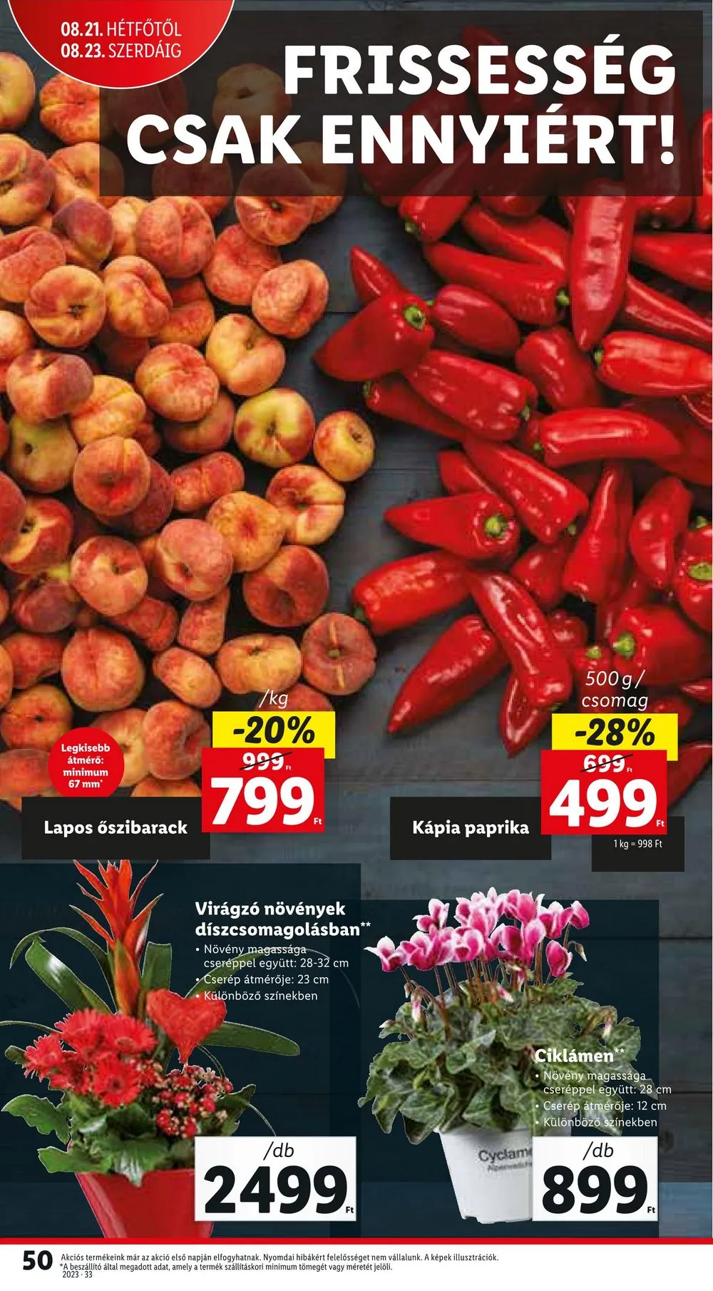 Lidl akciós újság 08.17–08.23 – 50. oldal