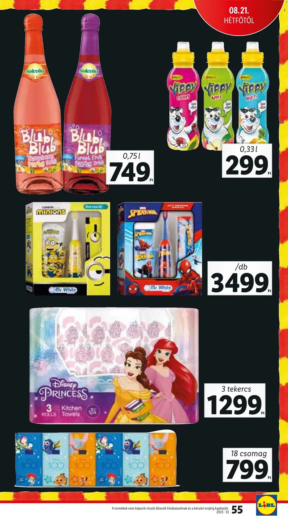 Lidl akciós újság 08.17–08.23 – 55. oldal