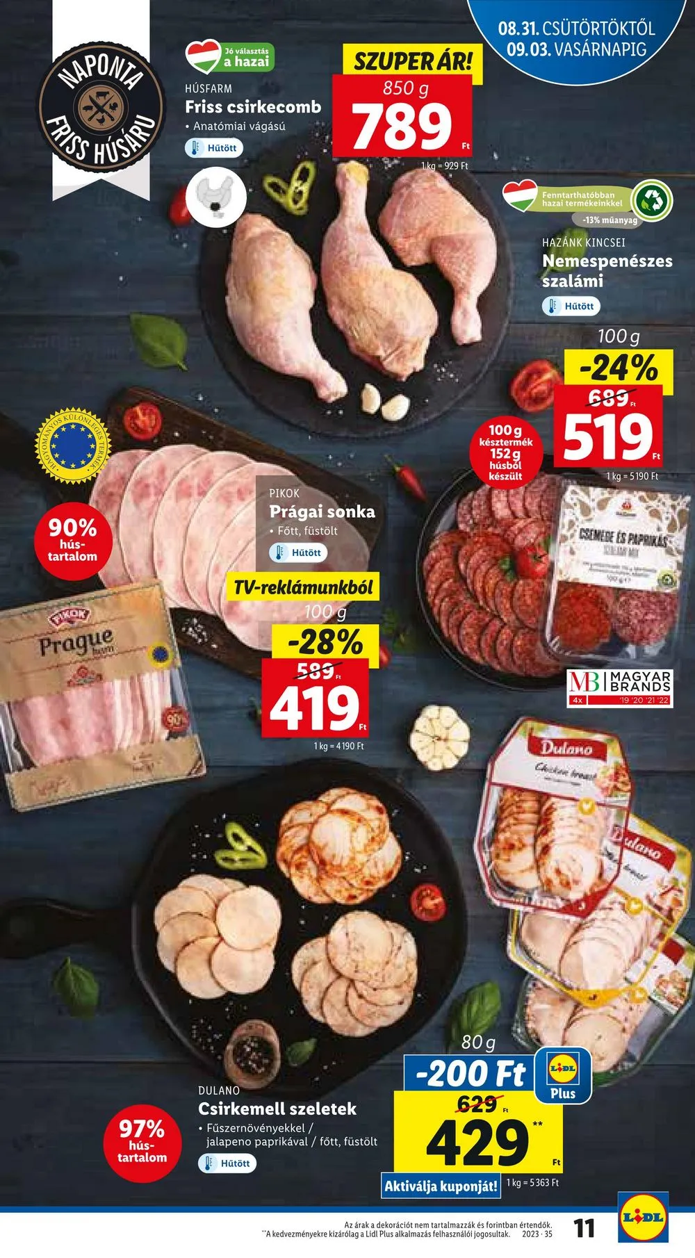 Lidl akciós újság 08.31–09.06 – 11. oldal