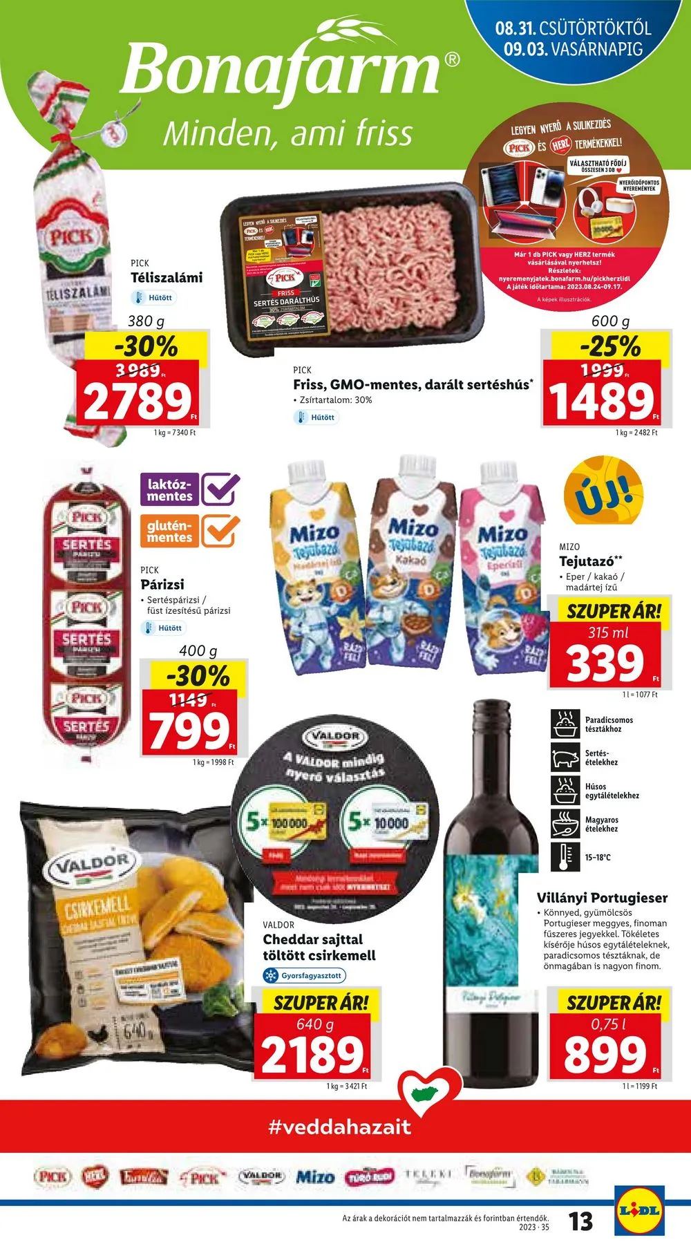 Lidl akciós újság 08.31–09.06 – 13. oldal
