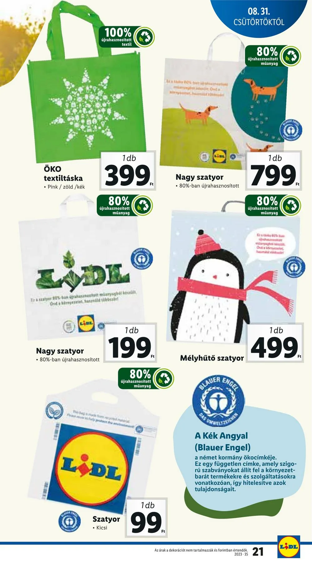 Lidl akciós újság 08.31–09.06 – 21. oldal