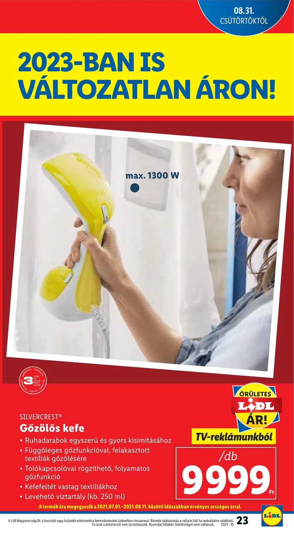 Lidl akciós újság 08.31–09.06 – 23. oldal