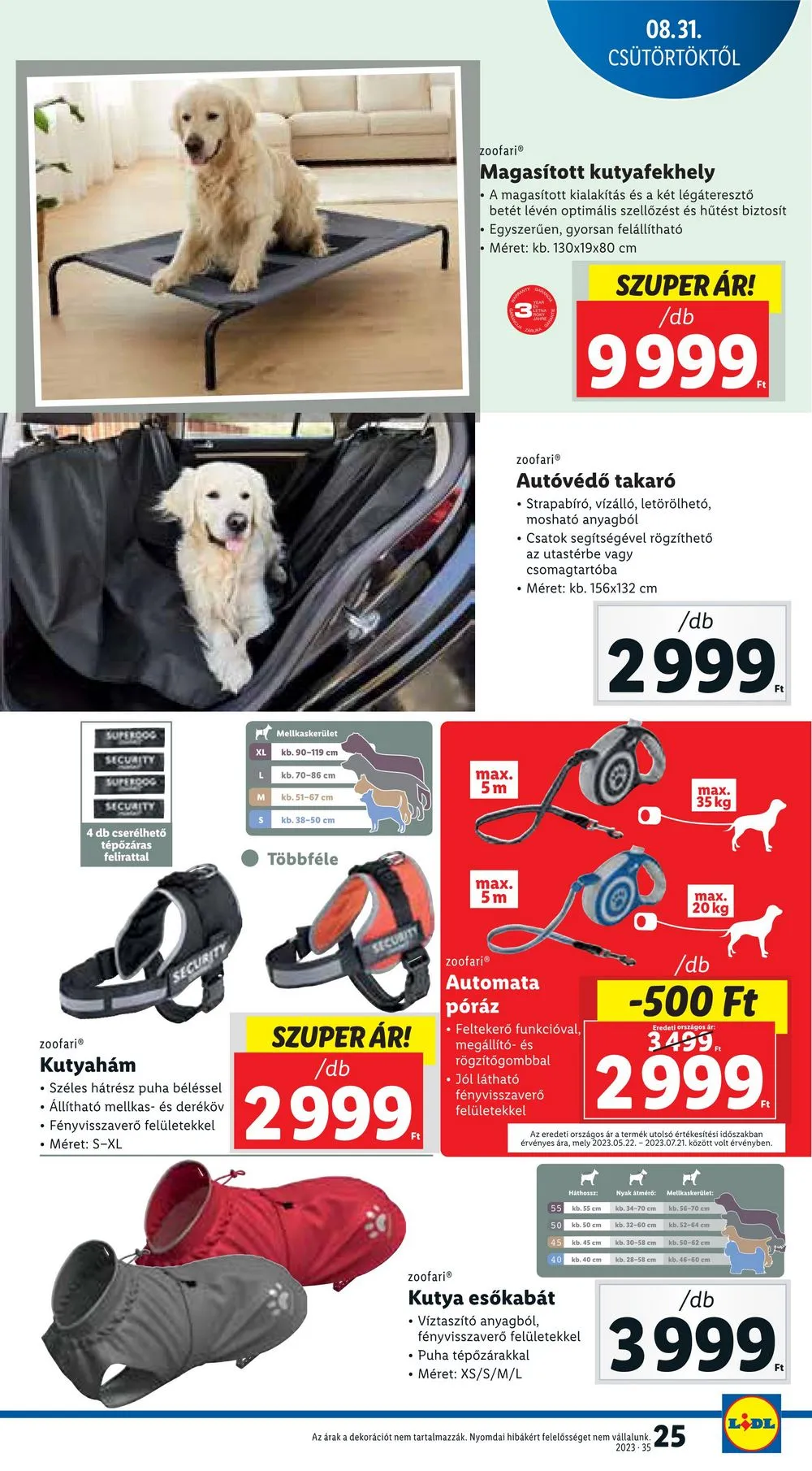 Lidl akciós újság 08.31–09.06 – 25. oldal