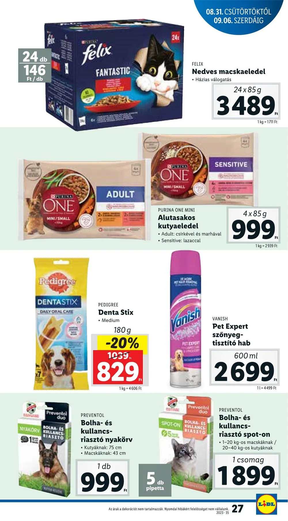 Lidl akciós újság 08.31–09.06 – 27. oldal