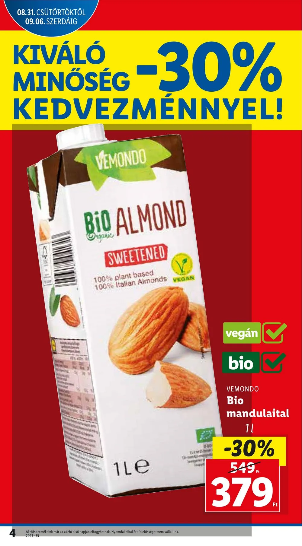 Lidl akciós újság 08.31–09.06 – 4. oldal