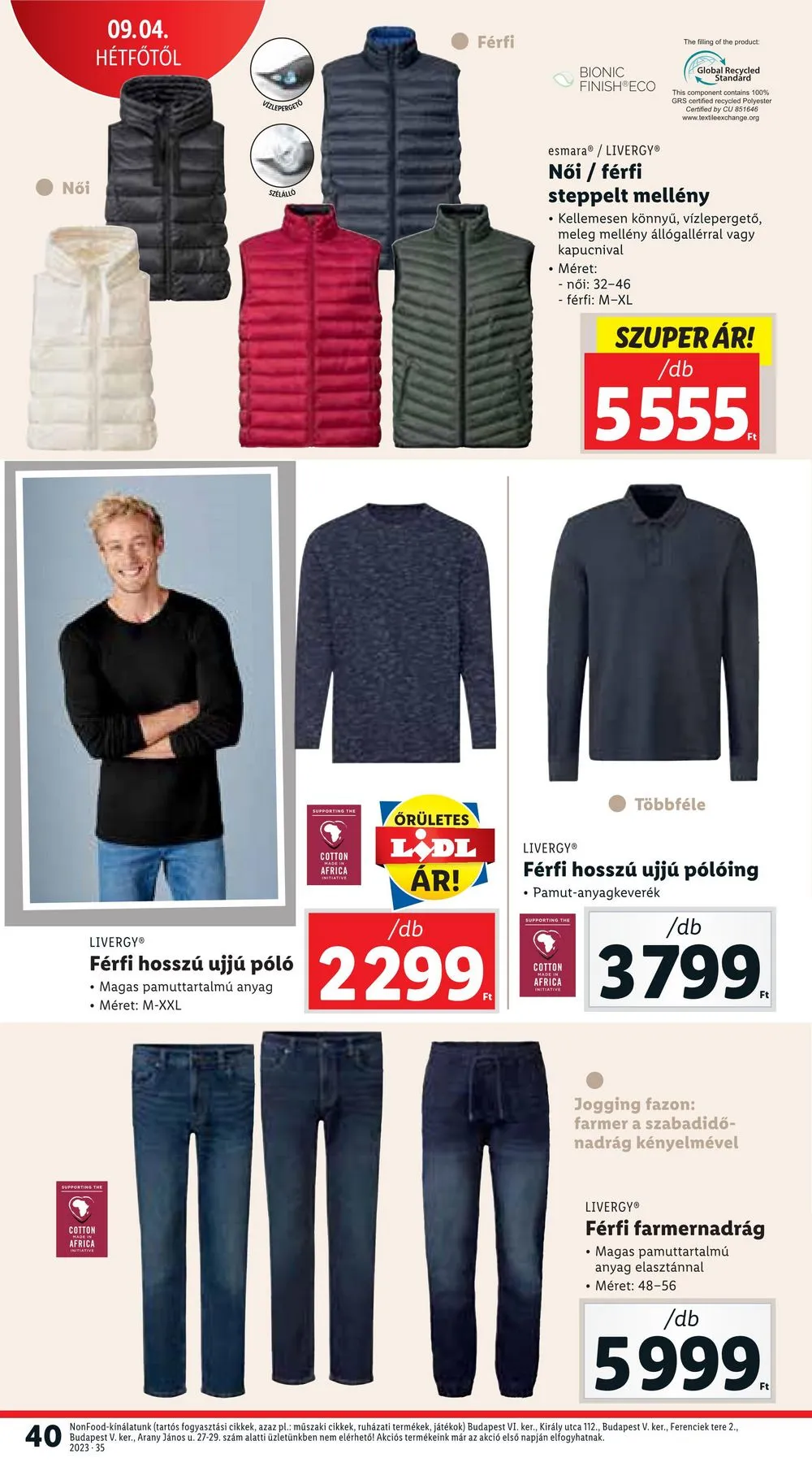 Lidl akciós újság 08.31–09.06 – 40. oldal