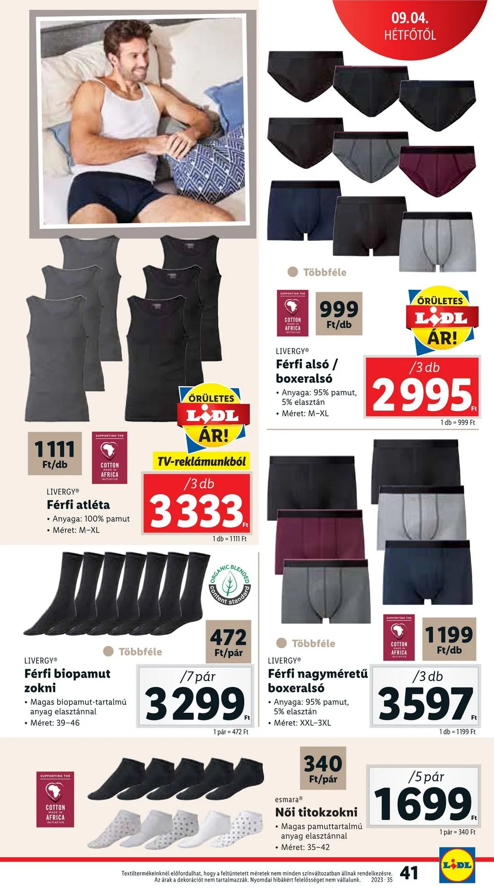Lidl akciós újság 08.31–09.06 – 41. oldal