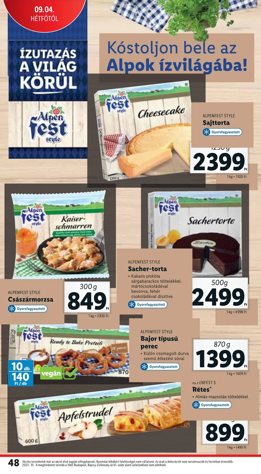 Lidl akciós újság 08.31–09.06 – 48. oldal