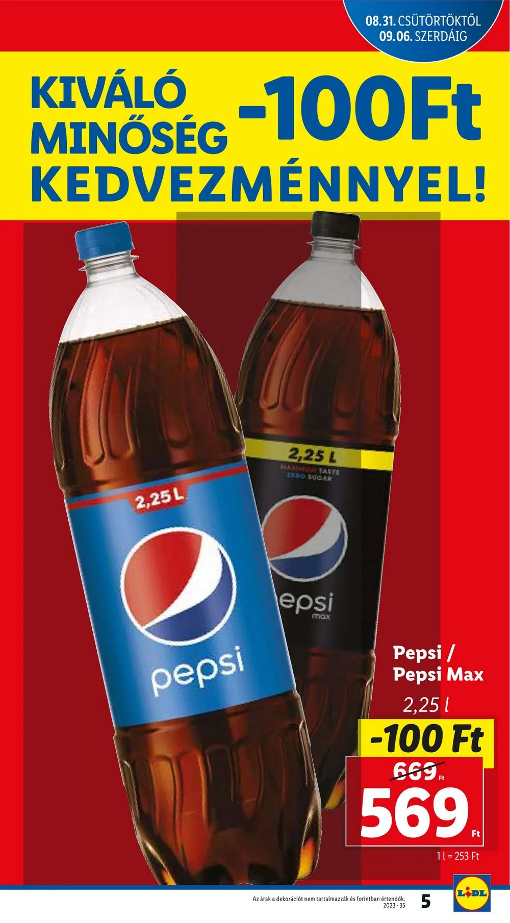 Lidl akciós újság 08.31–09.06 – 5. oldal