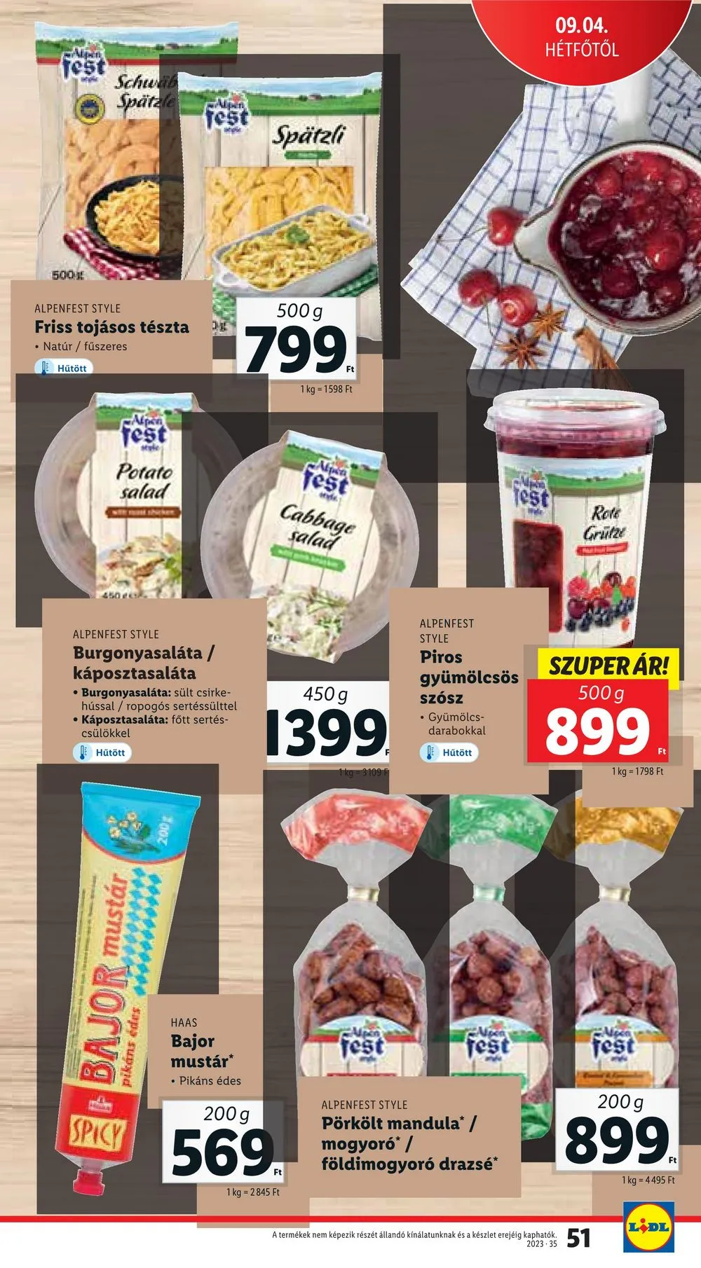 Lidl akciós újság 08.31–09.06 – 51. oldal