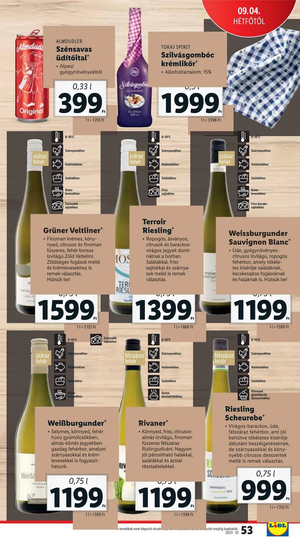 Lidl akciós újság 08.31–09.06 – 53. oldal