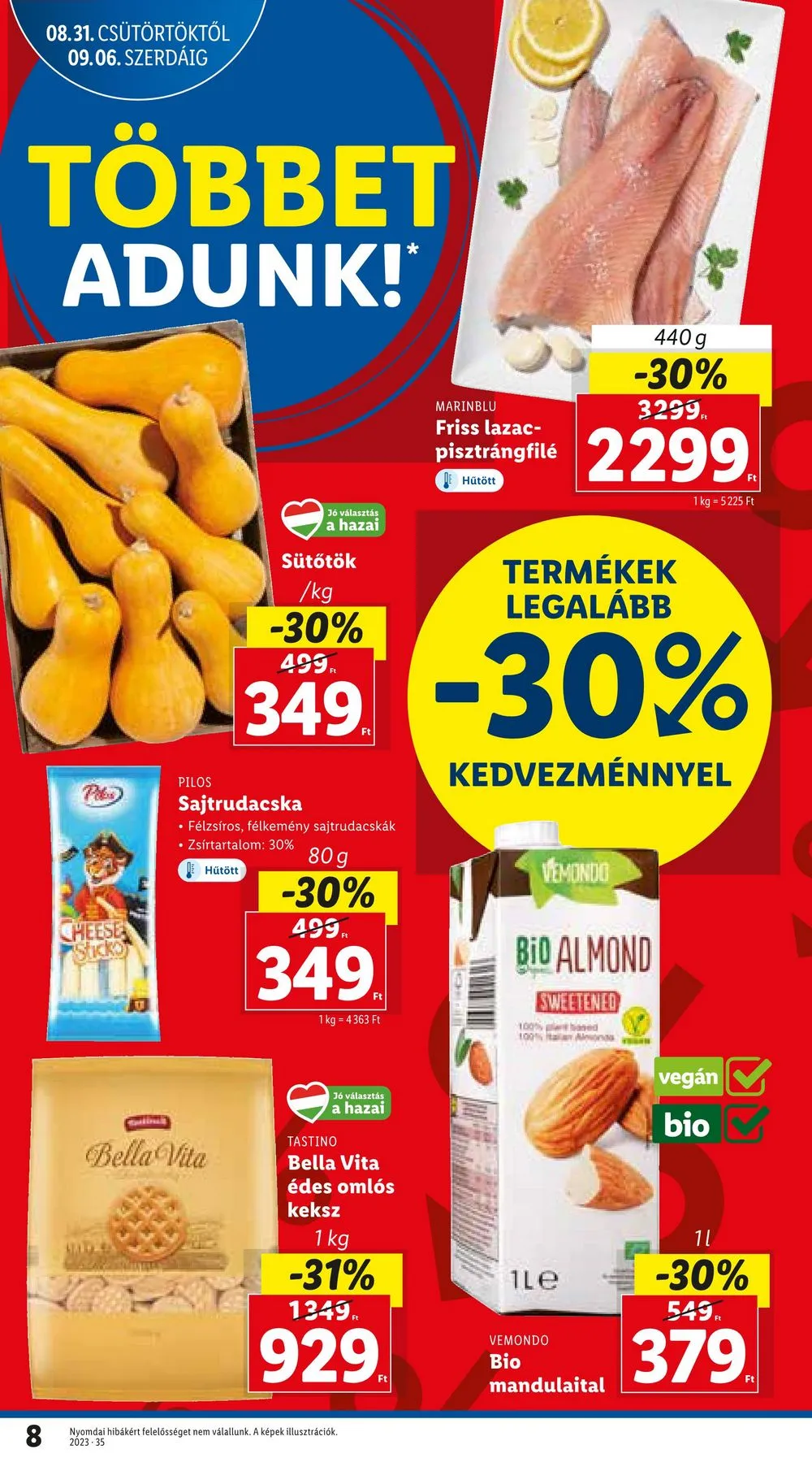 Lidl akciós újság 08.31–09.06 – 8. oldal