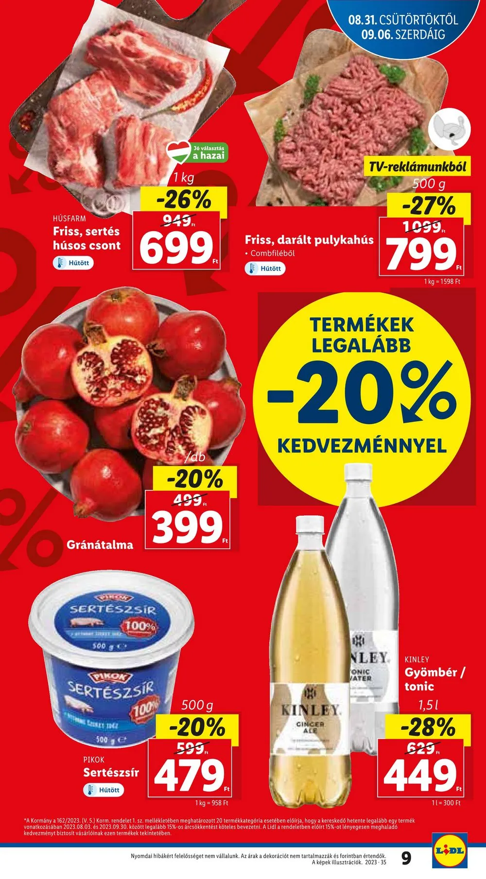 Lidl akciós újság 08.31–09.06 – 9. oldal