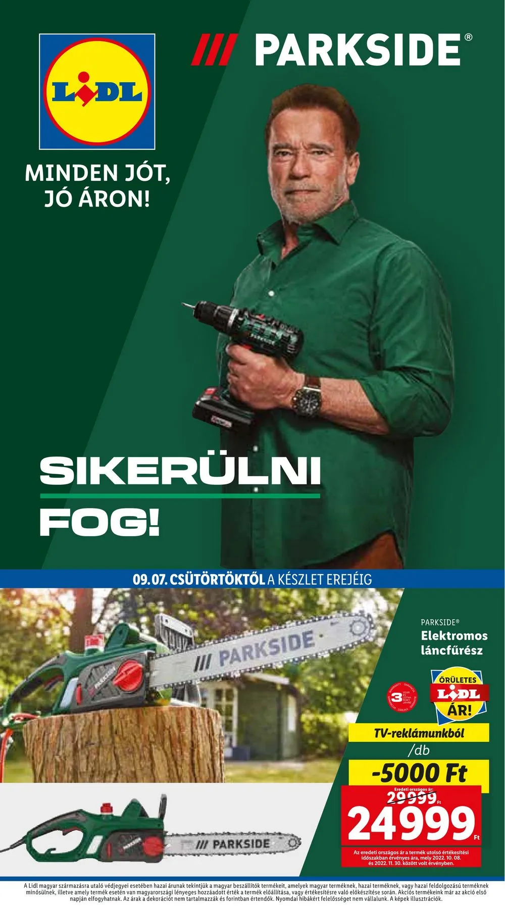 Lidl akciós újság 09.07–09.13
