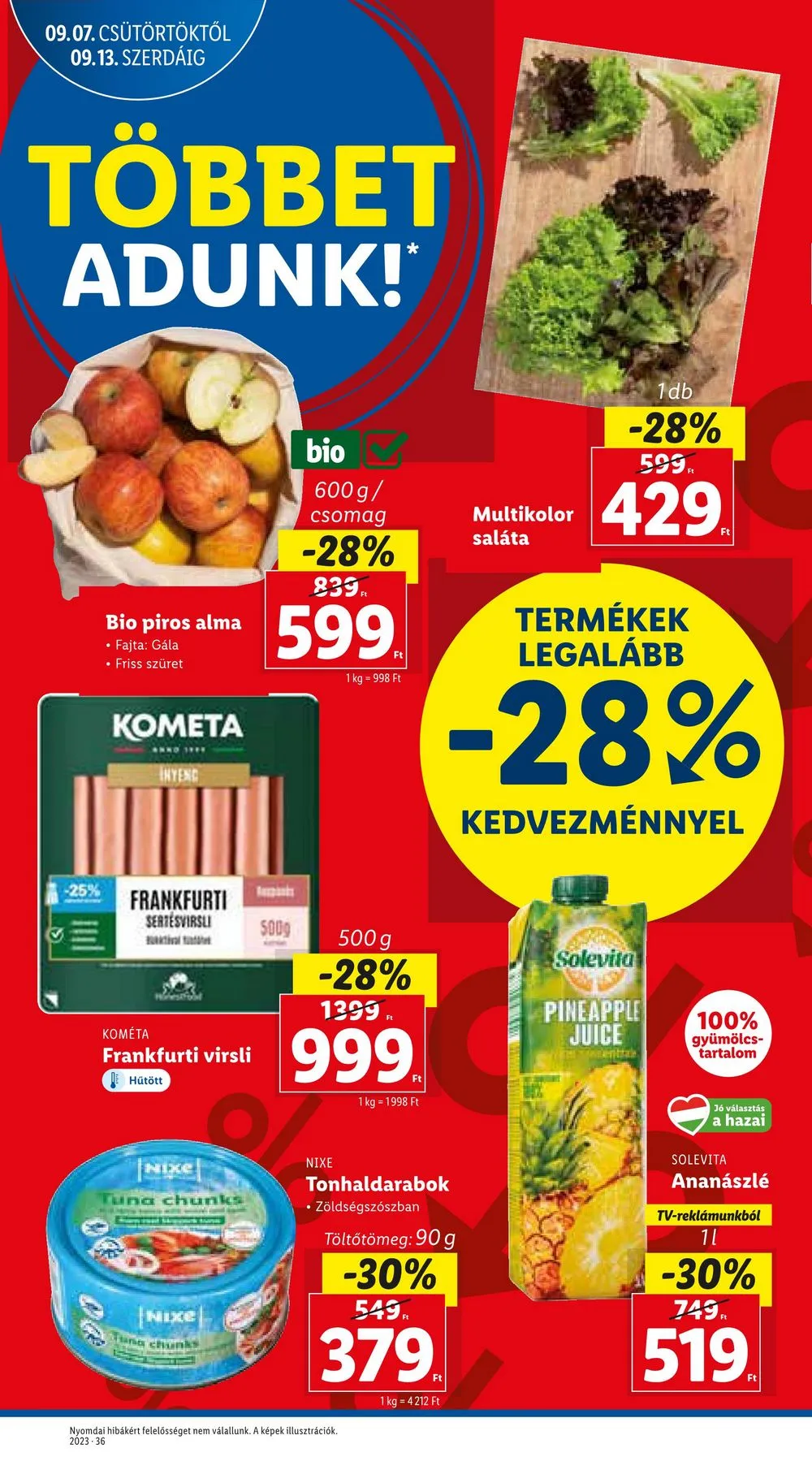 Lidl akciós újság 09.07–09.13 – 12. oldal