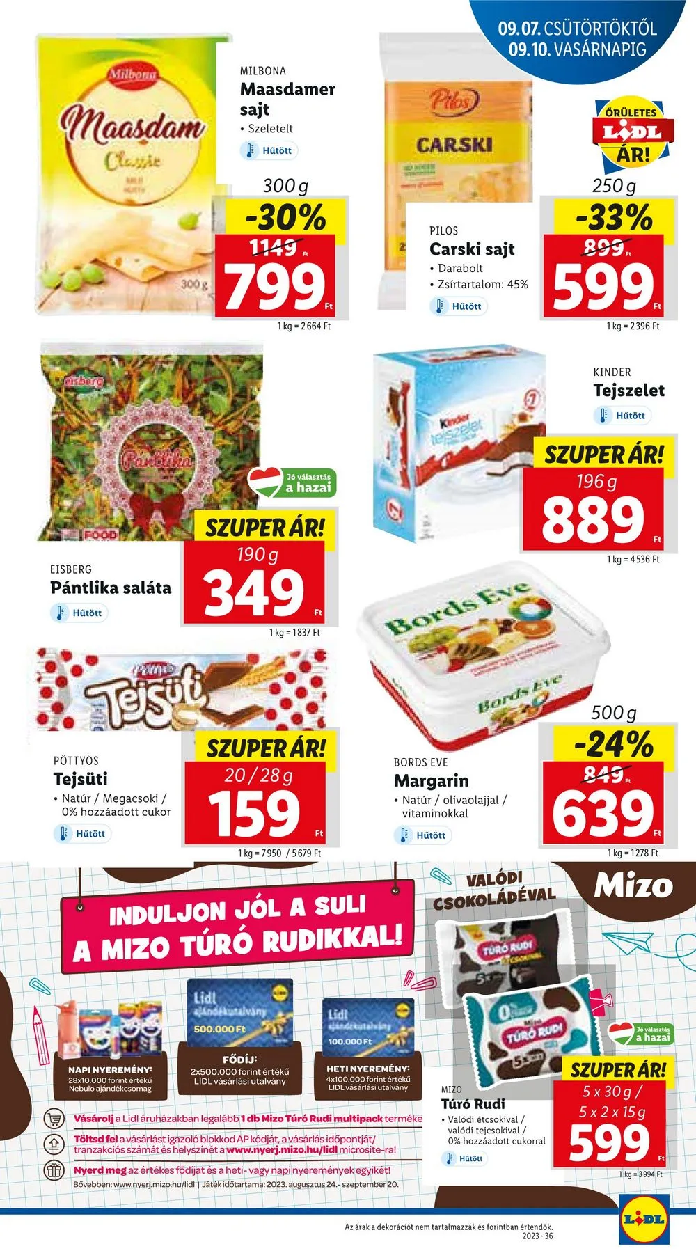 Lidl akciós újság 09.07–09.13 – 19. oldal
