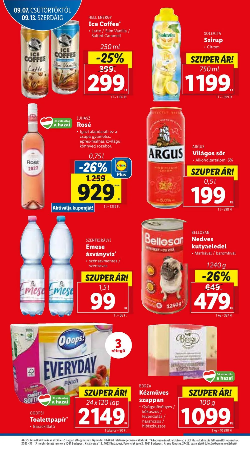 Lidl akciós újság 09.07–09.13 – 22. oldal
