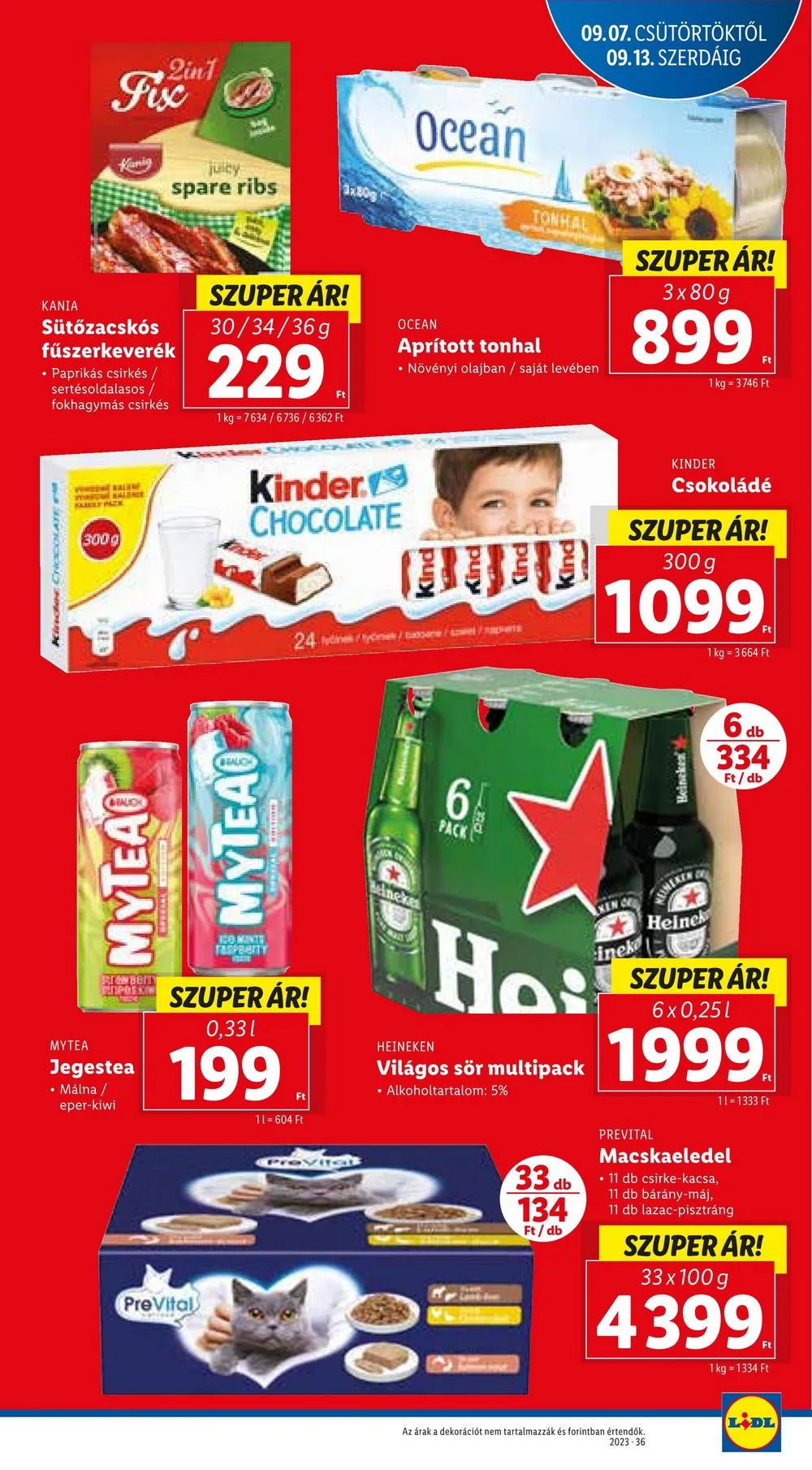 Lidl akciós újság 09.07–09.13 – 23. oldal