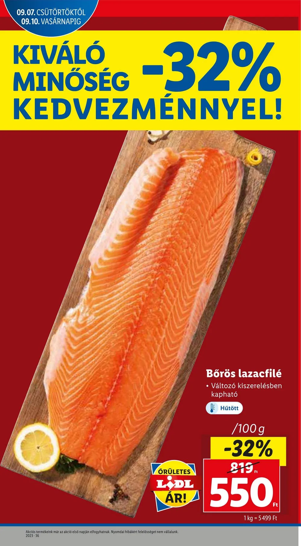 Lidl akciós újság 09.07–09.13 – 4. oldal