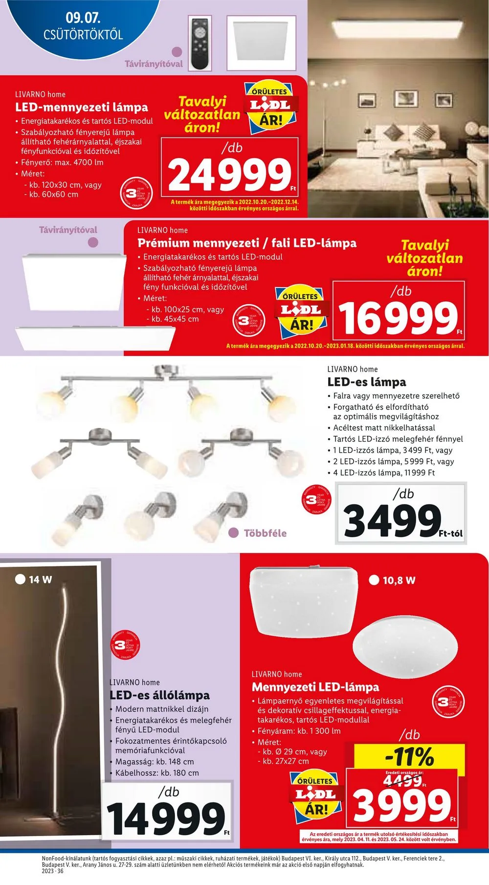 Lidl akciós újság 09.07–09.13 – 44. oldal
