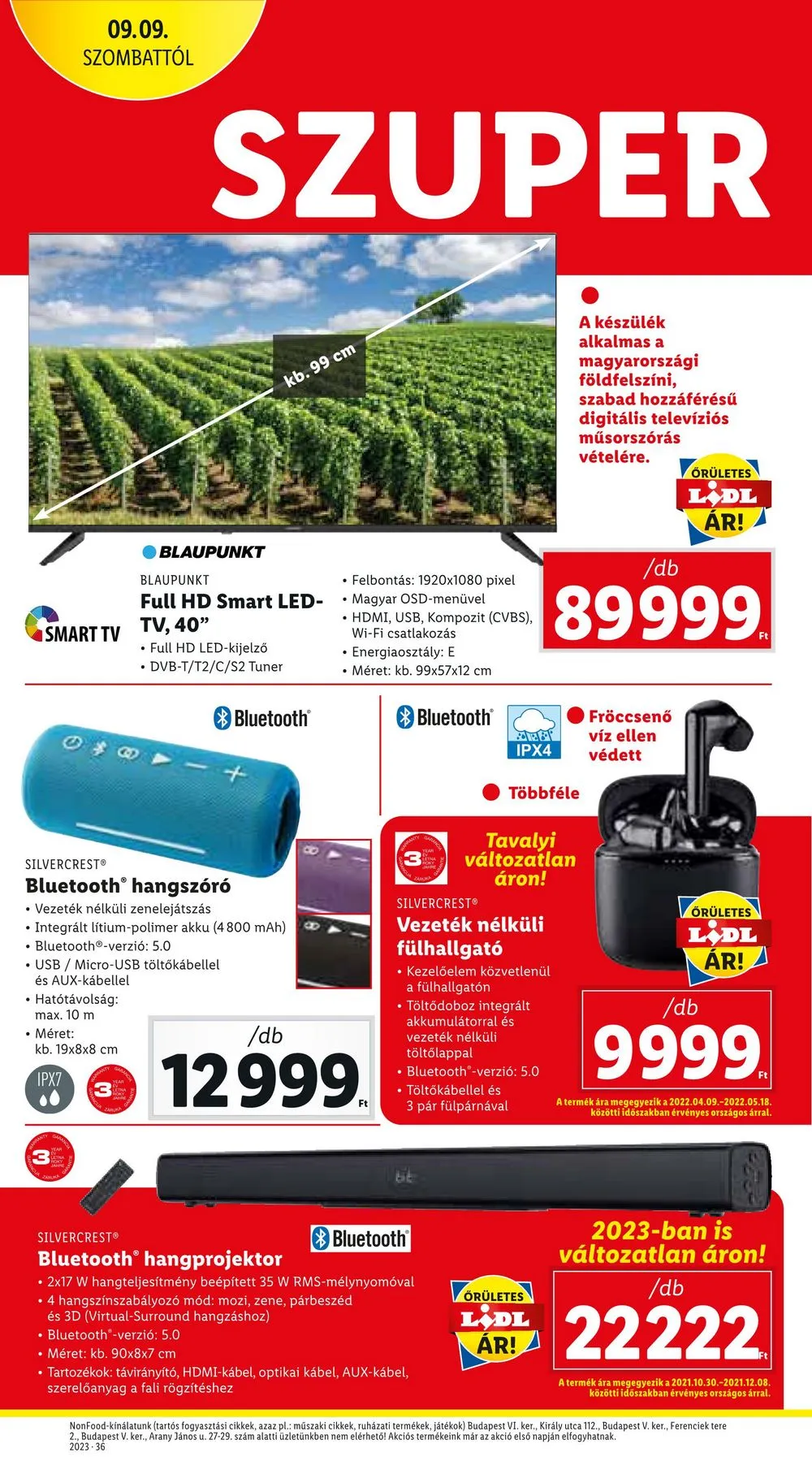 Lidl akciós újság 09.07–09.13 – 48. oldal