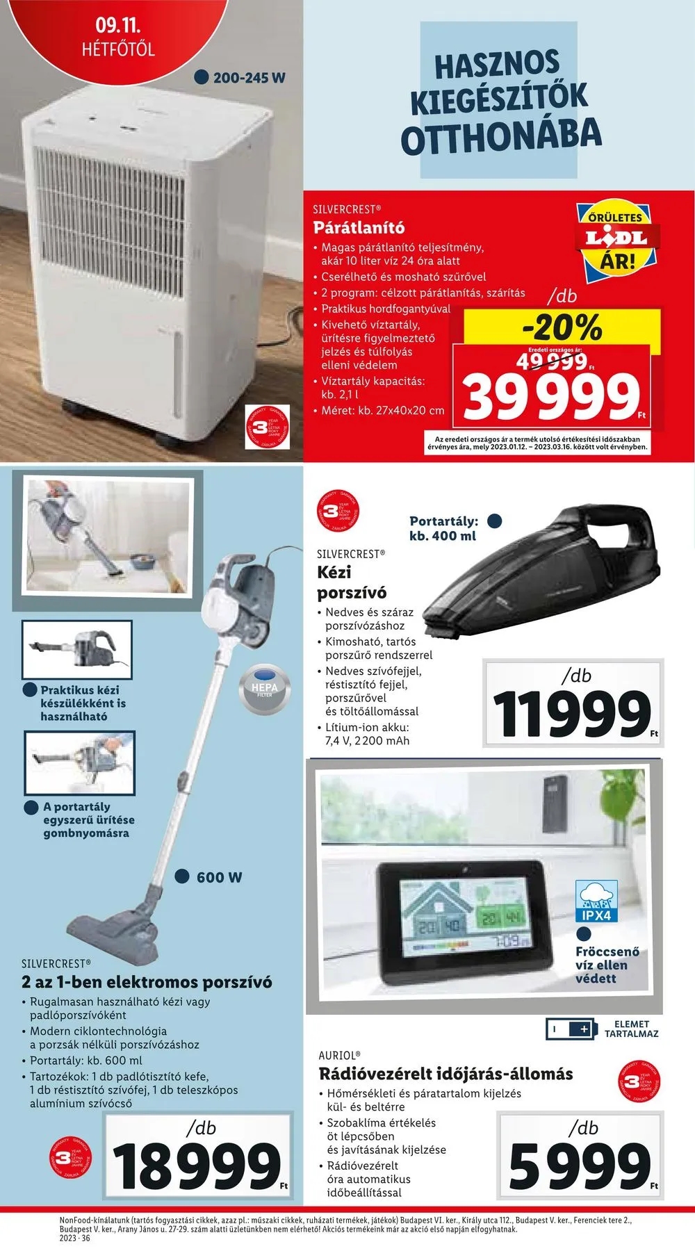 Lidl akciós újság 09.07–09.13 – 54. oldal
