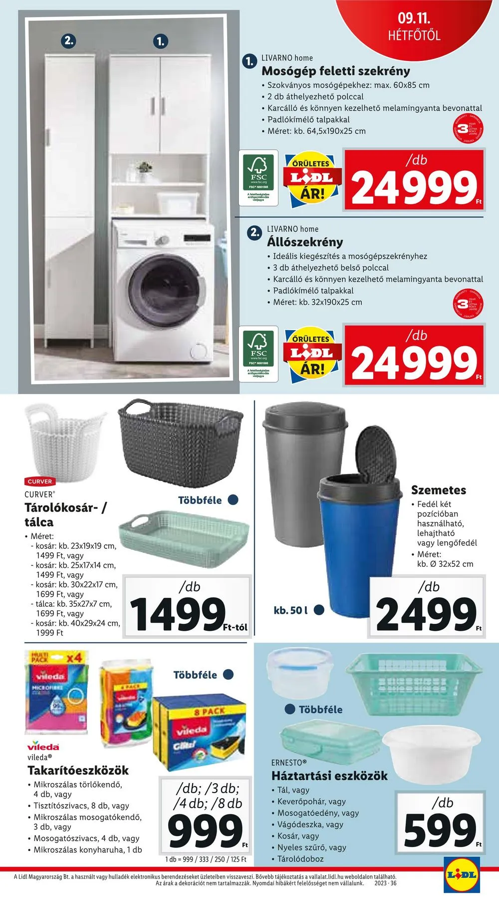 Lidl akciós újság 09.07–09.13 – 55. oldal