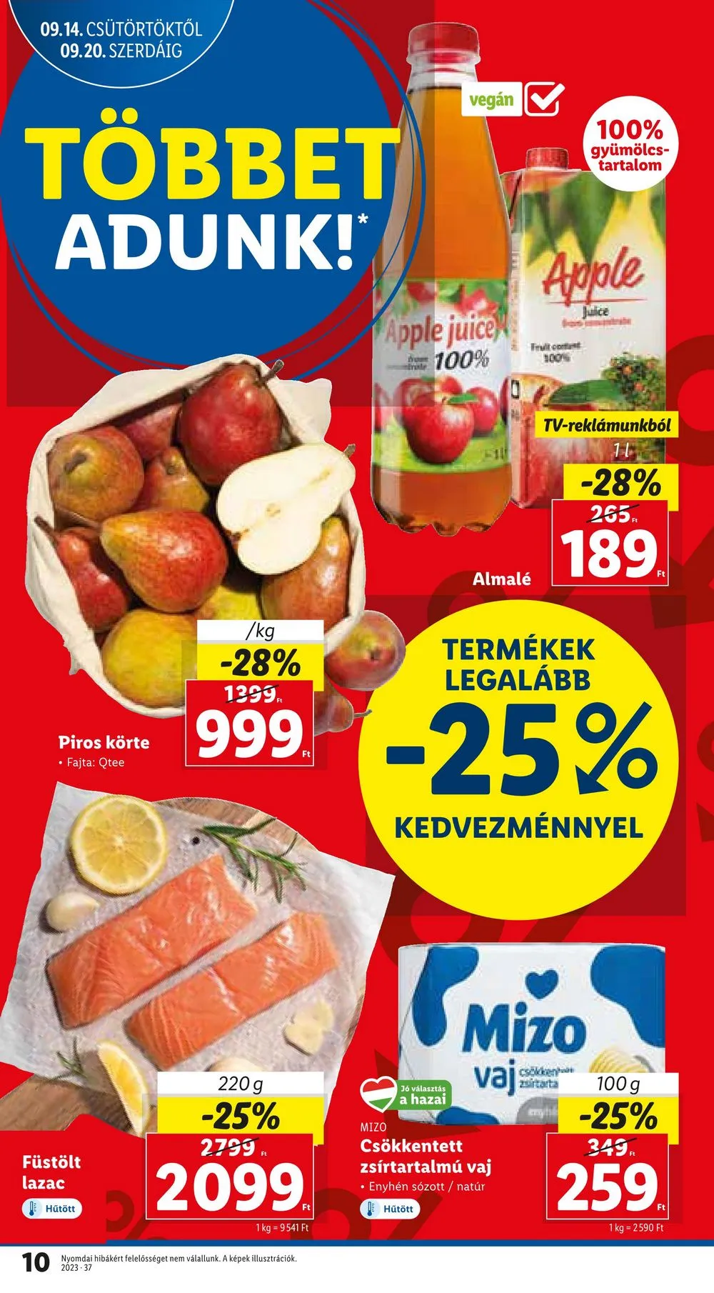 Lidl akciós újság 09.14–09.20 – 10. oldal