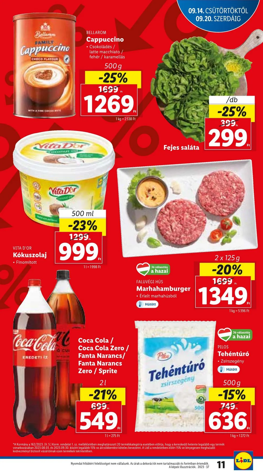 Lidl akciós újság 09.14–09.20 – 11. oldal